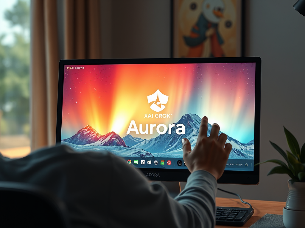 Grok gets a visual boost with Aurora image generator